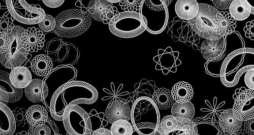 untitled drawing (corona varieta) by Ingrid Mary Percy